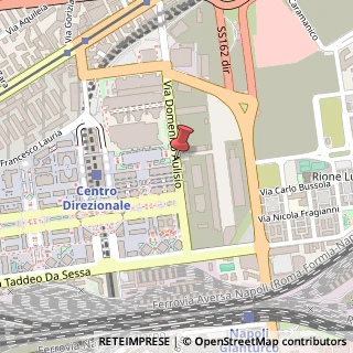 Mappa Via aulisio domenico, 80143 Napoli, Napoli (Campania)