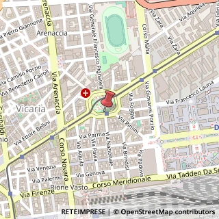Mappa Piazza nazionale, 80143 Napoli, Napoli (Campania)