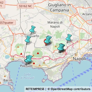 Mappa Via Sandro Botticelli, 80126 Napoli NA, Italia (3.41917)