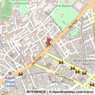 Mappa Via foria 42, 80137 Napoli, Napoli (Campania)