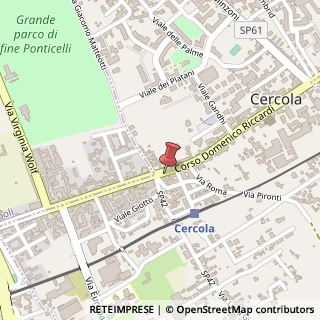 Mappa Corso D. Riccardi, 212, 80040 Cercola, Napoli (Campania)