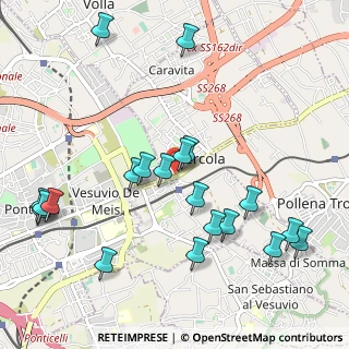 Mappa Via Roma, 80040 Cercola NA, Italia (1.259)