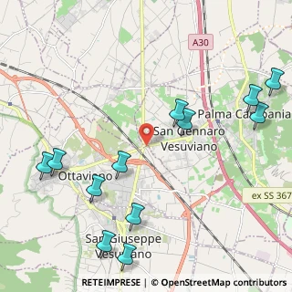 Mappa Via Pagliarone, 80040 San Gennaro Vesuviano NA, Italia (2.88083)