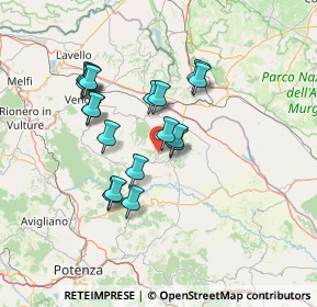 Mappa Zona Industriale Paip, 85010 Banzi PZ, Italia (12.82167)