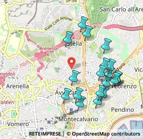 Mappa 80136 Napoli NA, Italia (1.0885)