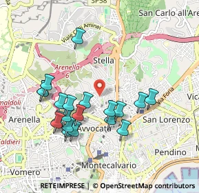 Mappa 80136 Napoli NA, Italia (0.9845)