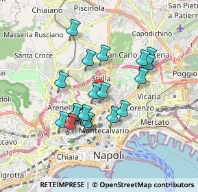 Mappa 80136 Napoli NA, Italia (1.6485)