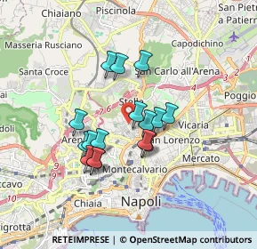 Mappa 80136 Napoli NA, Italia (1.44813)
