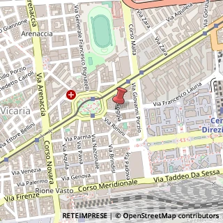 Mappa Via Pisa, 12, 80143 Napoli, Napoli (Campania)