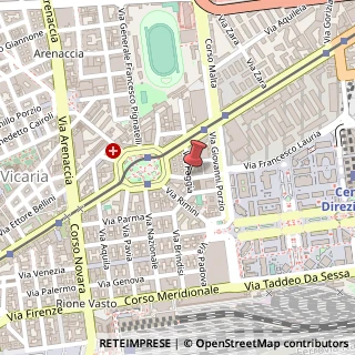 Mappa Via Pisa,  14, 80143 Napoli, Napoli (Campania)