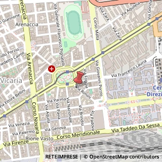 Mappa Via Rimini, 57, 80143 Napoli, Napoli (Campania)