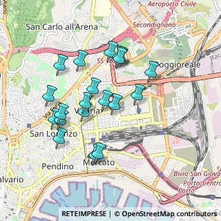 Mappa Via Pisa, 80143 Napoli NA, Italia (0.915)
