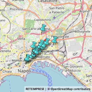 Mappa Via Pisa, 80143 Napoli NA, Italia (1.449)