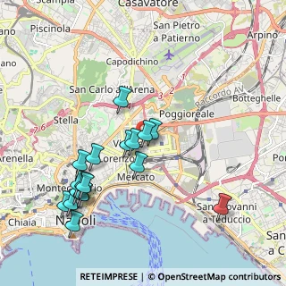 Mappa Via Pisa, 80143 Napoli NA, Italia (2.24889)