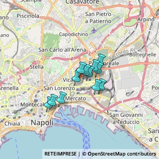 Mappa Via Pisa, 80143 Napoli NA, Italia (1.16917)