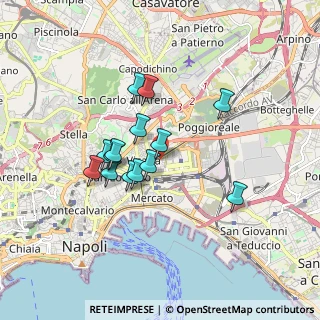 Mappa Via Pisa, 80143 Napoli NA, Italia (1.49857)