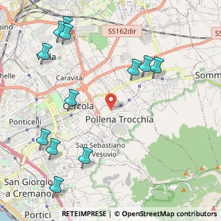 Mappa Via Dante Alighieri, 80040 Pollena Trocchia NA, Italia (2.9425)