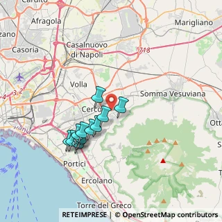 Mappa Via Dante Alighieri, 80040 Pollena Trocchia NA, Italia (3.41667)