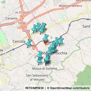 Mappa Via Dante Alighieri, 80040 Pollena Trocchia NA, Italia (0.7175)