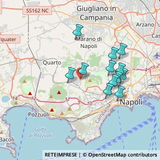 Mappa Strada Comunale Vecchia, 80126 Napoli NA, Italia (3.70167)
