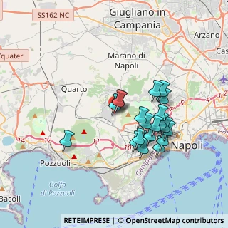Mappa Strada Comunale Vecchia, 80126 Napoli NA, Italia (3.3405)