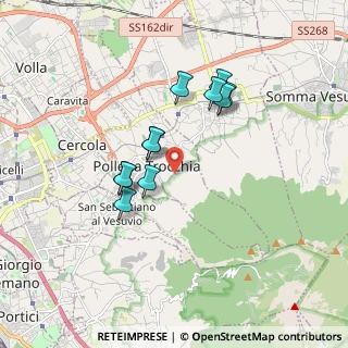 Mappa Via San Martino, 80040 Pollena Trocchia NA, Italia (1.58909)