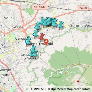 Mappa Via San Martino, 80040 Pollena Trocchia NA, Italia (1.8145)