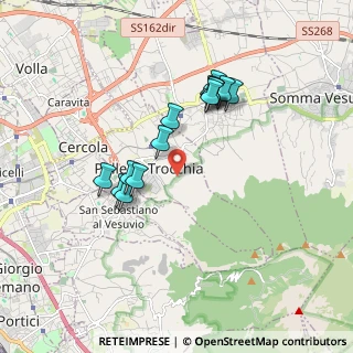 Mappa Via San Martino, 80040 Pollena Trocchia NA, Italia (1.69786)