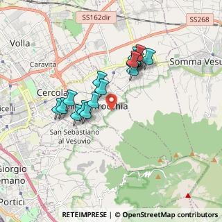 Mappa Via San Martino, 80040 Pollena Trocchia NA, Italia (1.64353)