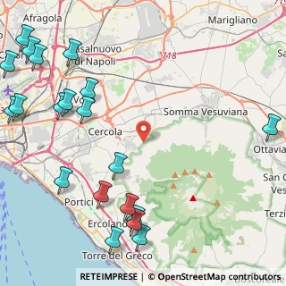 Mappa Via San Martino, 80040 Pollena Trocchia NA, Italia (6.7975)