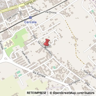 Mappa Via L. Giordano, 90, 80040 Cercola, Napoli (Campania)
