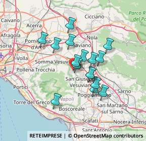 Mappa Via Angelo Mozzillo, 80044 Ottaviano NA, Italia (5.77313)