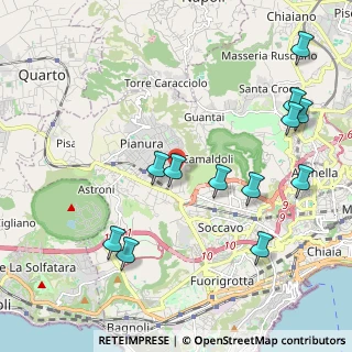 Mappa Via Gustavo Serena, 80126 Napoli NA, Italia (2.53167)