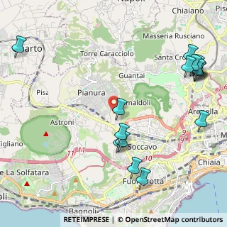 Mappa Via Gustavo Serena, 80126 Napoli NA, Italia (2.94875)