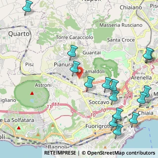 Mappa Via Gustavo Serena, 80126 Napoli NA, Italia (2.99067)