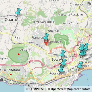 Mappa Via Gustavo Serena, 80126 Napoli NA, Italia (3.15273)