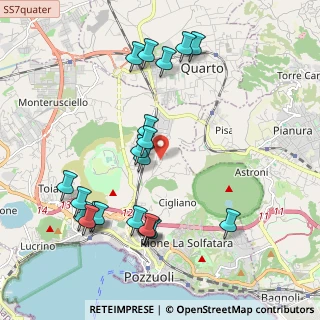 Mappa Via San Vito, 80078 Pozzuoli NA, Italia (2.3585)