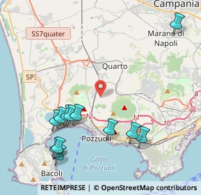 Mappa Via San Vito, 80078 Pozzuoli NA, Italia (5.11833)