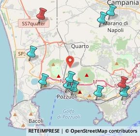 Mappa Via San Vito, 80078 Pozzuoli NA, Italia (5.12636)