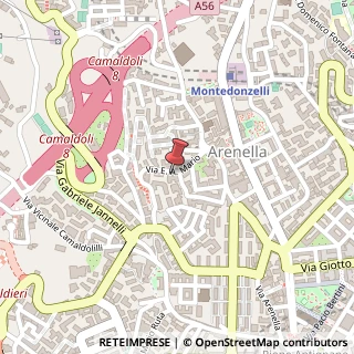 Mappa Via E. A. Mario, 17, 80128 Napoli, Napoli (Campania)