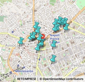 Mappa Montecalvario, 80135 Napoli NA, Italia (0.37)