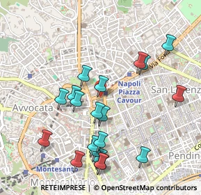 Mappa Montecalvario, 80135 Napoli NA, Italia (0.5605)