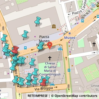 Mappa Montecalvario, 80135 Napoli NA, Italia (0.0931)
