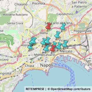 Mappa Via Giuseppe Mancinelli, 80135 Napoli NA, Italia (1.21929)