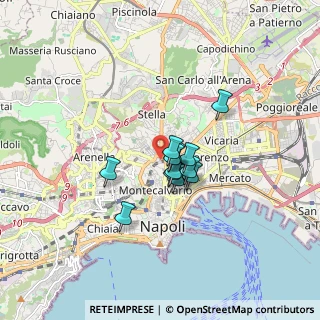 Mappa Napoli, 80135 Napoli NA, Italia (1.10083)