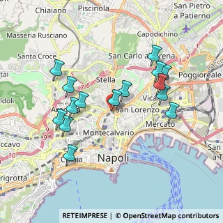 Mappa Via Giuseppe Mancinelli, 80135 Napoli NA, Italia (1.958)