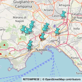 Mappa Via Giuseppe Mancinelli, 80135 Napoli NA, Italia (3.32818)