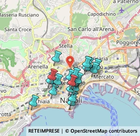 Mappa Napoli, 80135 Napoli NA, Italia (1.553)