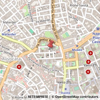 Mappa Via Ripuaria, 12, 80135 Napoli, Napoli (Campania)