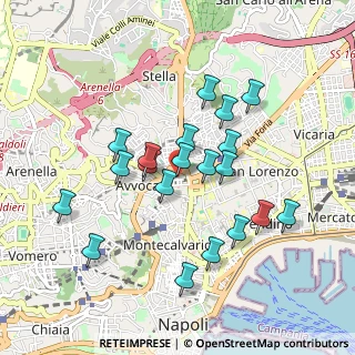 Mappa Napoli, 80135 Napoli NA, Italia (0.8955)
